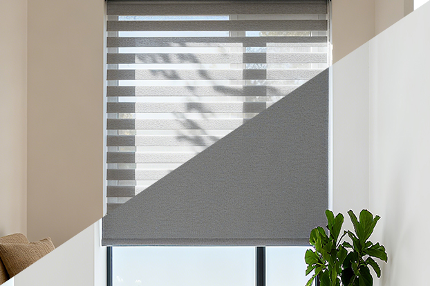 Zebra Shades and Roller Shades: Different Fabrics and Components, Similar Operating Systems