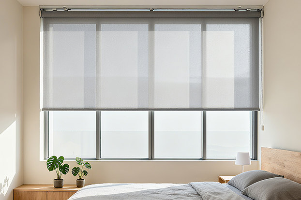 Custom Roller Shades: Choosing Light-Filtering or Blackout Fabrics