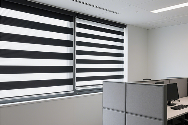 Custom Zebra Shades: Cordless, Chain and Motorized Systems